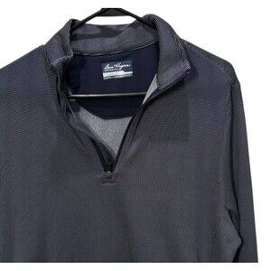 Ben Hogan performance 1/4 zip long sleeve blue men’s small polyester